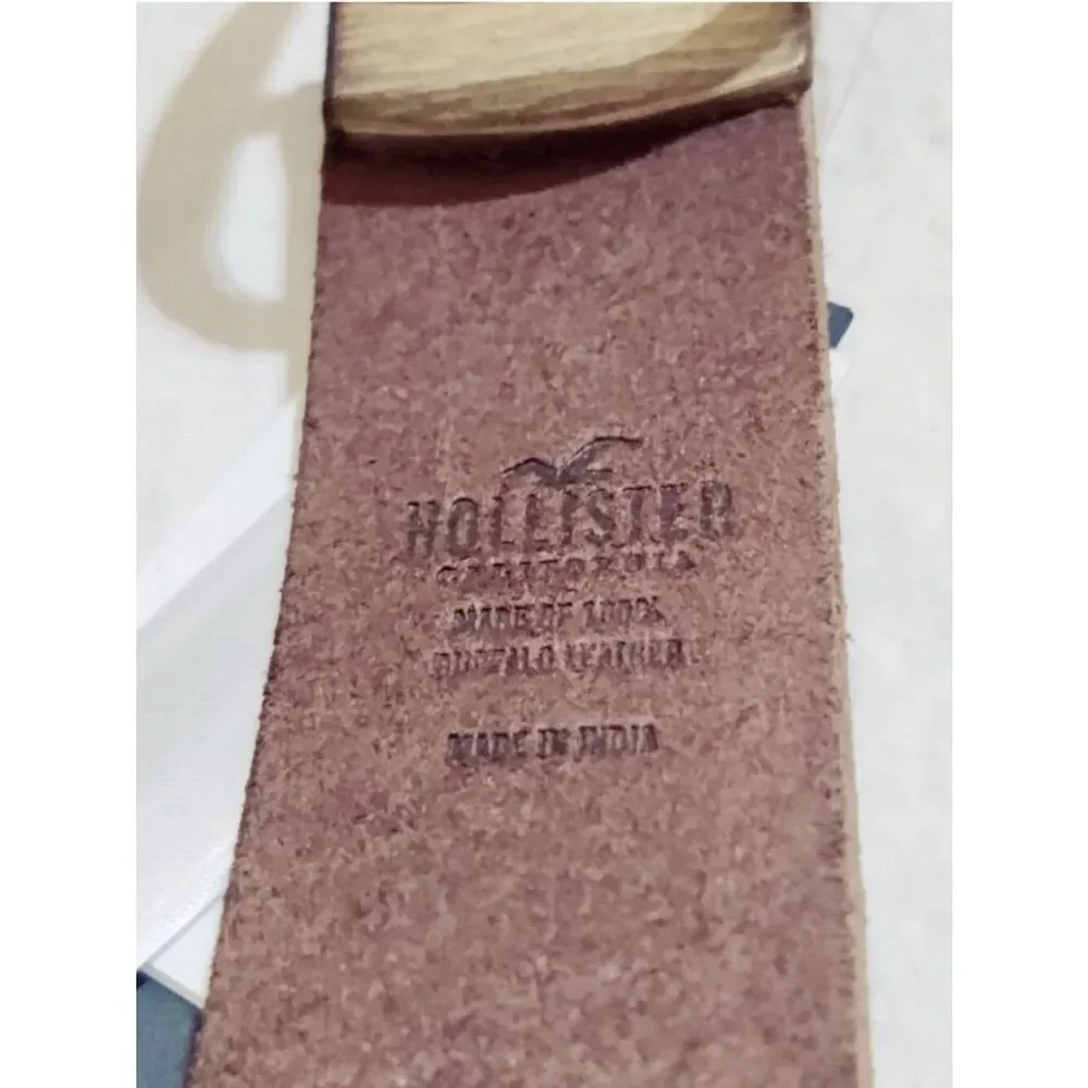 Hollister Women’s Genuine Leather Gold Hip Belt